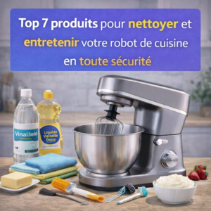 Top 7 produits pour nettoyer et entretenir votre robot de cuisine en toute sécurité