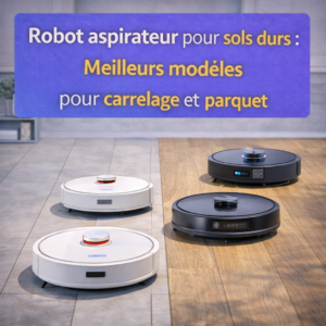 Robot aspirateur pour sols durs : Meilleurs modèles pour carrelage et parquet.