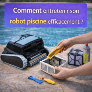 comment entretenir un robot piscine nettoyage filtre robot piscine