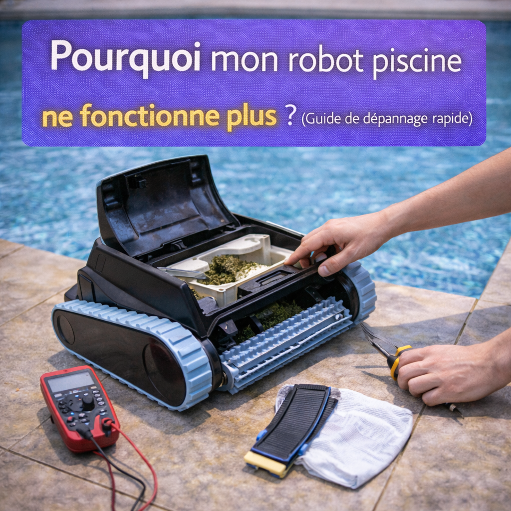 Pourquoi mon robot piscine ne fonctionne plus ? (Guide de dépannage rapide)