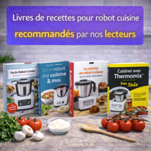 Livres de recettes pour robot cuisine recommandés par nos lecteurs