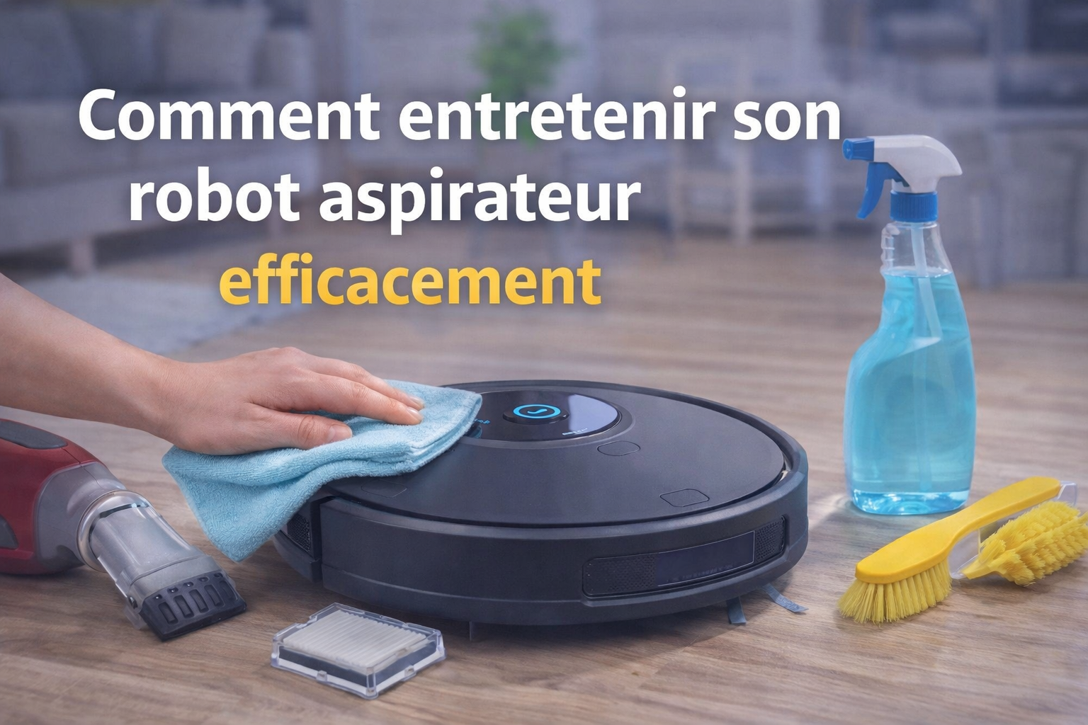 Comment entretenir son robot aspirateur efficacement