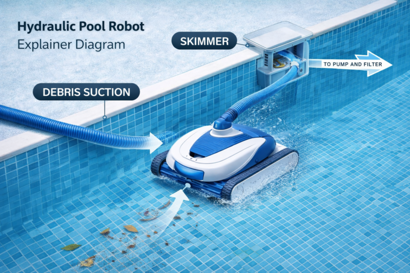 fonctionnement meilleurs robots piscine hydrauliques