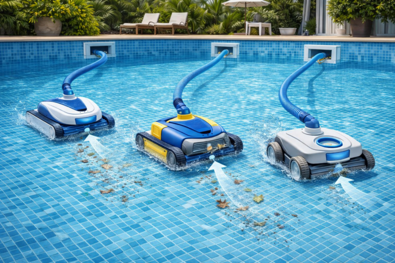meilleurs robots piscine hydrauliques comparatif