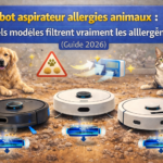 Robot aspirateur allergies animaux