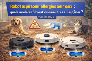 Robot aspirateur allergies animaux