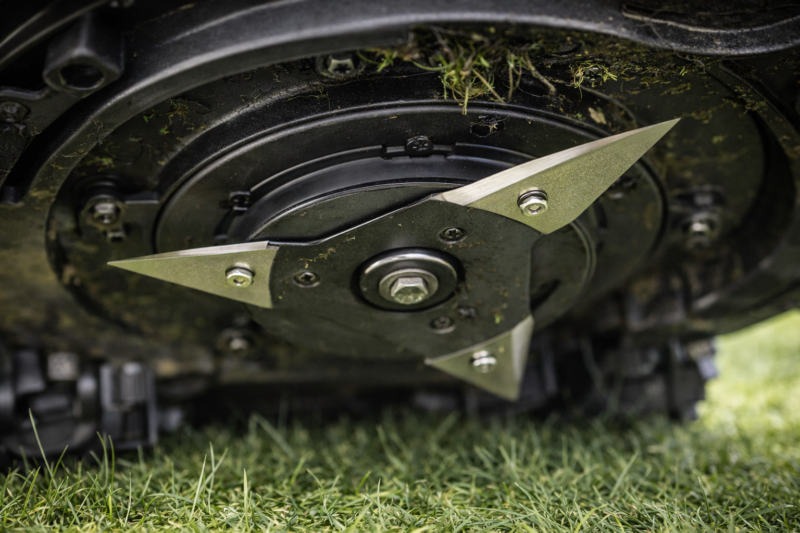 système de coupe robot tondeuse